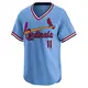 Limited Men's Victor Scott II Light Blue St. Louis Cardinals Cooperstown Collection Jersey