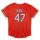 Limited Toddler John King Red St. Louis Cardinals Preschool 2024 City Connect Jersey