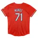 Limited Toddler Roddery Munoz Red St. Louis Cardinals Preschool 2024 City Connect Jersey