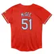 Limited Toddler Willie McGee Red St. Louis Cardinals Preschool 2024 City Connect Jersey