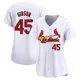 Limited Women's Bob Gibson White St. Louis Cardinals Home Jersey