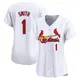 Limited Women's Ozzie Smith White St. Louis Cardinals Home Jersey