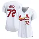 Limited Women's Tink Hence White St. Louis Cardinals Home Jersey