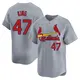 Limited Youth John King Gray St. Louis Cardinals Away Jersey