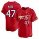 Limited Youth John King Red St. Louis Cardinals 2024 City Connect Jersey