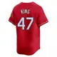 Limited Youth John King Red St. Louis Cardinals 2024 City Connect Jersey