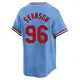 Limited Youth Matthew Svanson Light Blue St. Louis Cardinals Cooperstown Collection Jersey