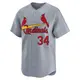 Limited Youth Nelson Briles Gray St. Louis Cardinals Away Jersey