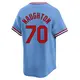 Limited Youth Packy Naughton Light Blue St. Louis Cardinals Cooperstown Collection Jersey