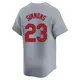 Limited Youth Ted Simmons Gray St. Louis Cardinals Away Jersey