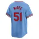 Limited Youth Willie McGee Light Blue St. Louis Cardinals Cooperstown Collection Jersey