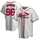 Men's Matthew Svanson White St. Louis Cardinals Home Cooperstown Collection Jersey