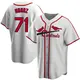 Men's Roddery Munoz White St. Louis Cardinals Home Cooperstown Collection Jersey