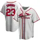 Men's Ted Simmons White St. Louis Cardinals Home Cooperstown Collection Jersey