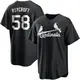 Replica Men's Chris Roycroft Black/White St. Louis Cardinals Jersey