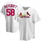 Replica Men's Chris Roycroft White St. Louis Cardinals Home Jersey