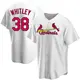 Replica Men's Kodi Whitley White St. Louis Cardinals Home Jersey