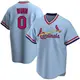 Replica Men's Masyn Winn Light Blue St. Louis Cardinals Road Cooperstown Collection Jersey