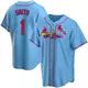 Replica Men's Ozzie Smith Light Blue St. Louis Cardinals Alternate Jersey