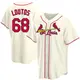 Replica Men's Ryan Loutos Cream St. Louis Cardinals Alternate Jersey