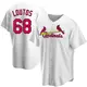 Replica Men's Ryan Loutos White St. Louis Cardinals Home Jersey