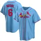 Replica Men's Stan Musial Light Blue St. Louis Cardinals Alternate Jersey