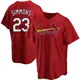 Replica Men's Ted Simmons Red St. Louis Cardinals Alternate Jersey