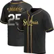 Replica Men's Thomas Saggese Gold St. Louis Cardinals Black en Alternate Jersey