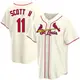 Replica Men's Victor Scott II Cream St. Louis Cardinals Alternate Jersey