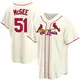 Replica Men's Willie McGee Cream St. Louis Cardinals Alternate Jersey