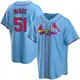 Replica Men's Willie McGee Light Blue St. Louis Cardinals Alternate Jersey