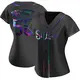 Replica Women's Chris Roycroft Black St. Louis Cardinals Holographic Alternate Jersey