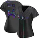 Replica Women's Ken Boyer Black St. Louis Cardinals Holographic Alternate Jersey