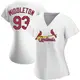 Replica Women's Keynan Middleton White St. Louis Cardinals Home Jersey