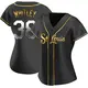 Replica Women's Kodi Whitley Gold St. Louis Cardinals Black en Alternate Jersey