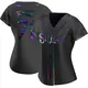 Replica Women's Roddery Munoz Black St. Louis Cardinals Holographic Alternate Jersey