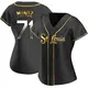 Replica Women's Roddery Munoz Gold St. Louis Cardinals Black en Alternate Jersey