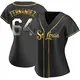 Replica Women's Ryan Fernandez Gold St. Louis Cardinals Black en Alternate Jersey