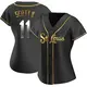 Replica Women's Victor Scott II Gold St. Louis Cardinals Black en Alternate Jersey