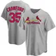 Replica Youth Brandon Crawford Gray St. Louis Cardinals Road Jersey