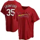 Replica Youth Brandon Crawford Red St. Louis Cardinals Alternate Jersey