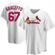 Replica Youth Gordon Graceffo White St. Louis Cardinals Home Jersey