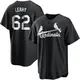 Replica Youth Kyle Leahy Black/White St. Louis Cardinals Jersey