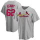 Replica Youth Kyle Leahy Gray St. Louis Cardinals Road Jersey