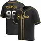 Replica Youth Matthew Svanson Gold St. Louis Cardinals Black en Alternate Jersey