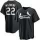 Replica Youth Mike Matheny Black/White St. Louis Cardinals Jersey