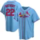 Replica Youth Mike Matheny Light Blue St. Louis Cardinals Alternate Jersey