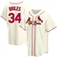 Replica Youth Nelson Briles Cream St. Louis Cardinals Alternate Jersey