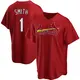 Replica Youth Ozzie Smith Red St. Louis Cardinals Alternate Jersey