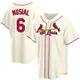 Replica Youth Stan Musial Cream St. Louis Cardinals Alternate Jersey